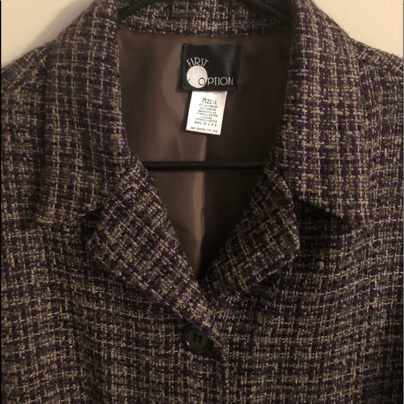 First Option vintage blazer size large - Picture 6 of 13